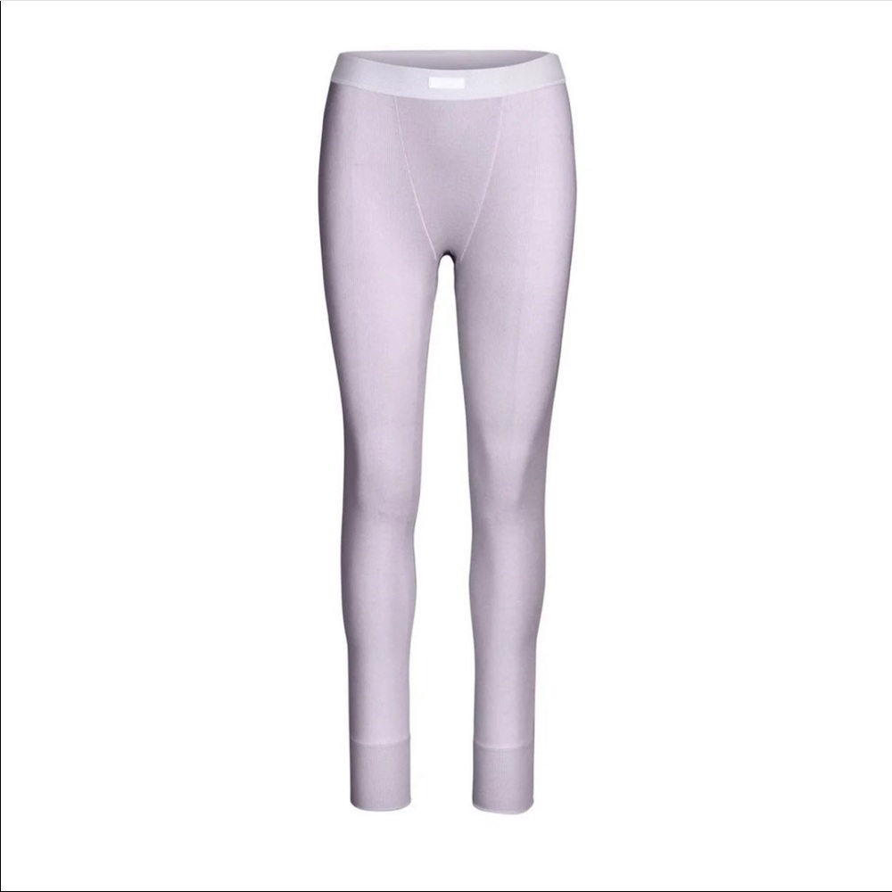 Skims Iris Mica Cotton Leggings small